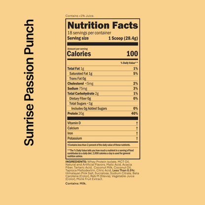 Oath Clear Protein Powder