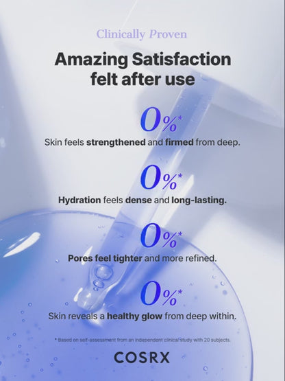 New in COSRX The Blue Peptide Bakuchiol Plump Glow Serum