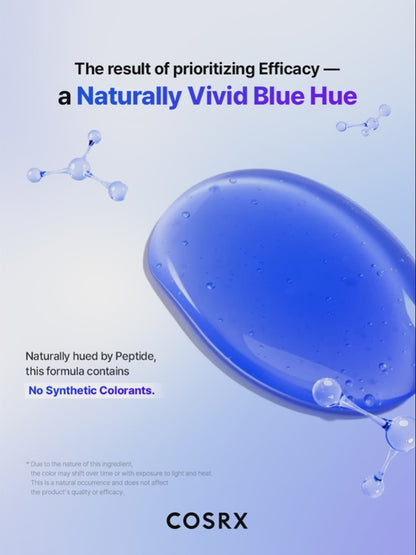 New in COSRX The Blue Peptide Bakuchiol Plump Glow Serum