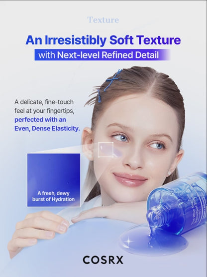 New in COSRX The Blue Peptide Bakuchiol Plump Glow Serum